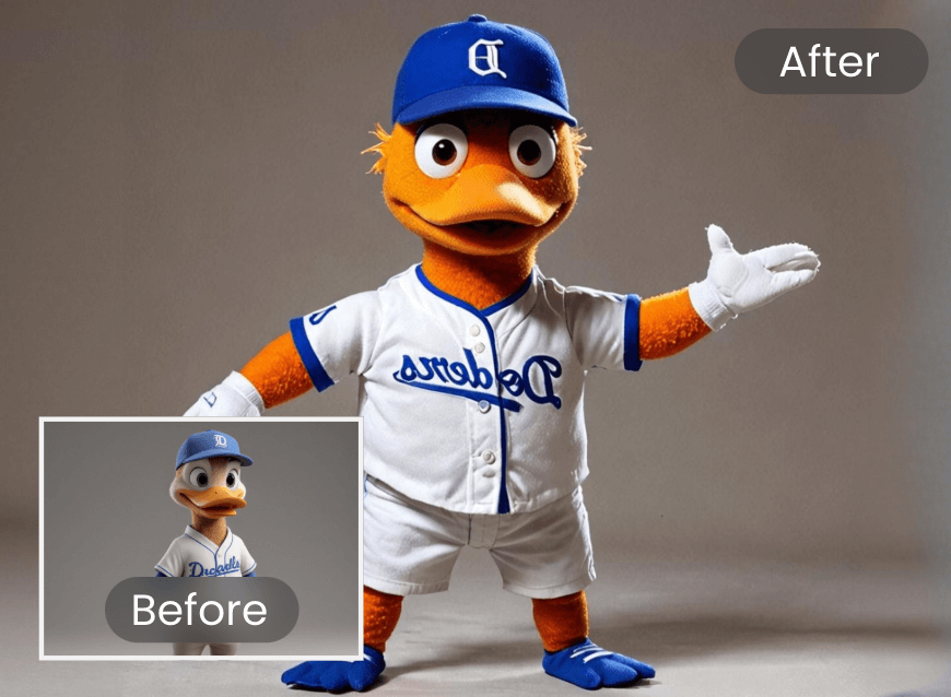 Turn a toy baseball player into an ai muppet
