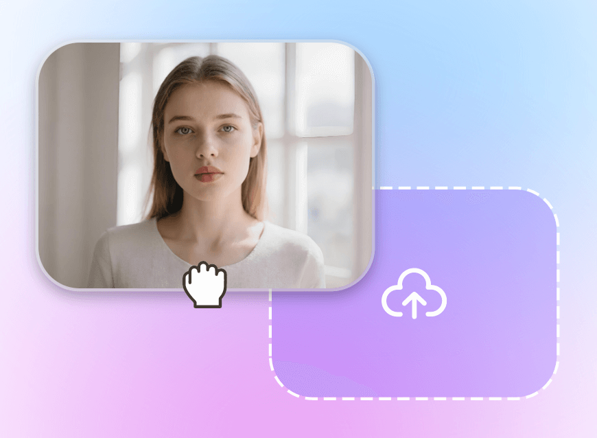 Upload a photo of a beautiful lady to clipfly ai lip sync generator