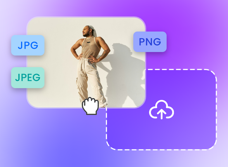 Upload a photo of a black man to clipfly ai dance generator