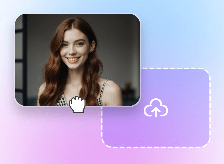 Upload a photo of a brown hair lady