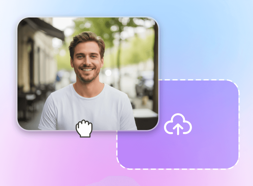 写真をアップロード