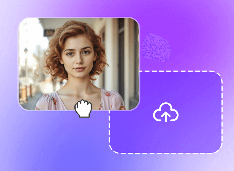 Upload a portrait of a beautiful girl