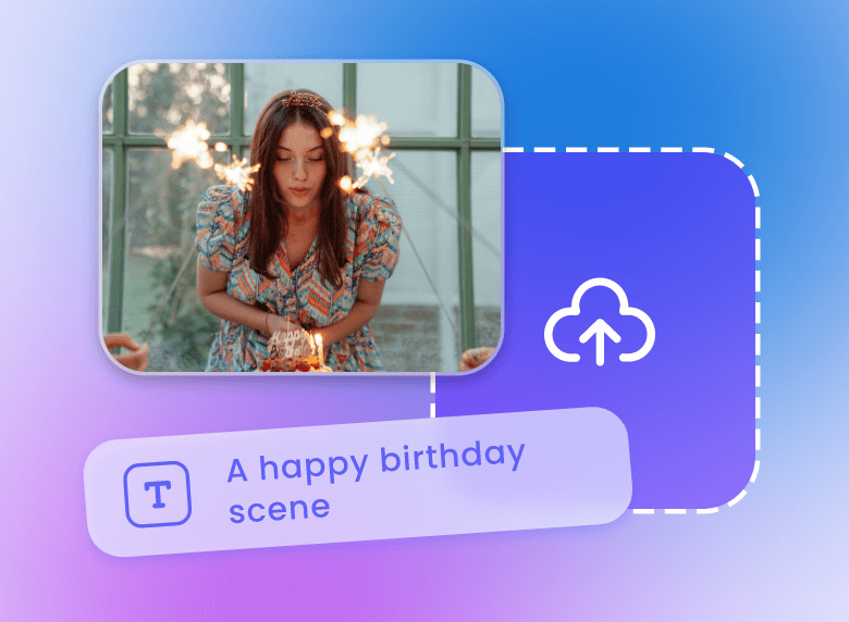 Upload image or enter prompt to clipfly ai reel generator