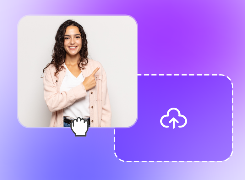 Envie sua imagem para sincronização labial com IA do Clipfly