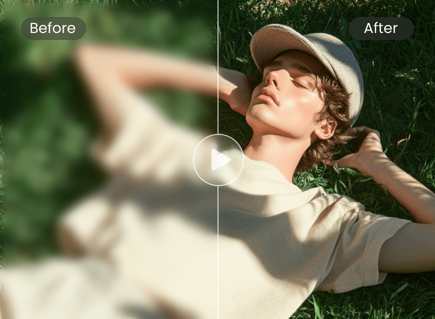 Use ai video clearer to unblur a video