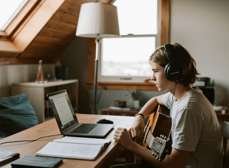 Use clipfly ai country song generator as a learning tool for country music by a student