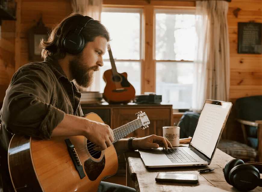 Use clipfly ai country song generator to facilitate songwriting for professional musicians