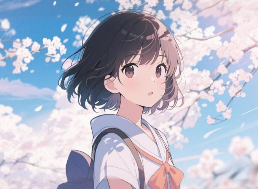 Use o clipfly ai girl generator para gerar uma ilustração de uma garota