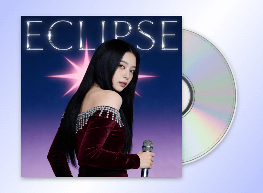 Use clipfly ai to generate album cover for kpop track