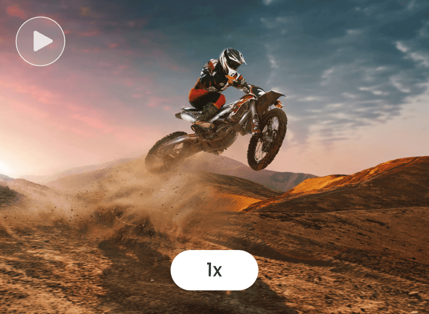 Use normal speed in narrative video with clipfly