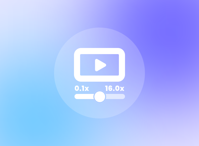 Video speed icon