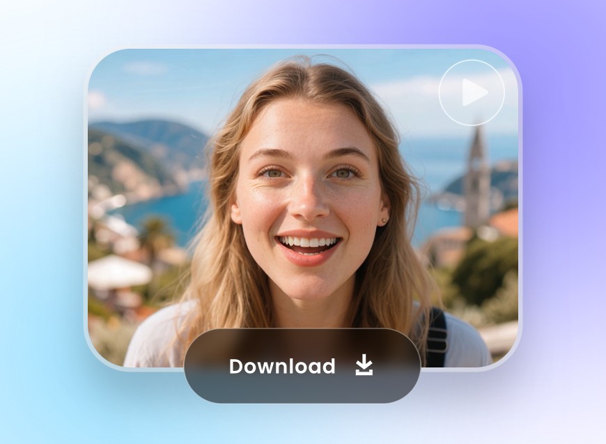étape 3 prévisualiser et télécharger la vidéo de votre influenceuse IA
