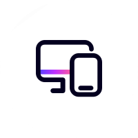 Acessible on any device icon