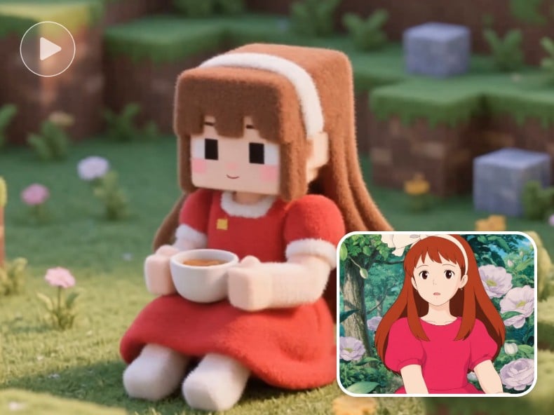 AI Minecraft Video Generator