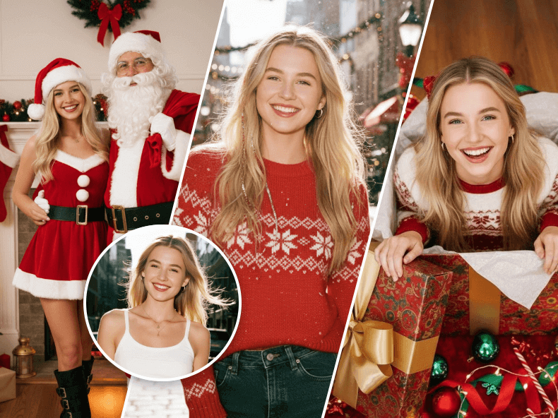 KI Weihnachtsbild-Generator