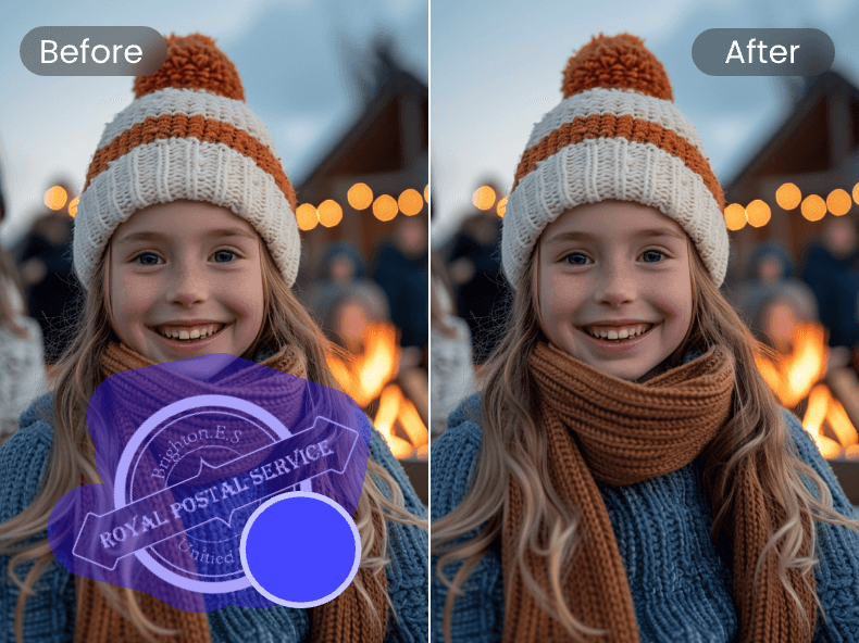 Remove Stamp from Photo