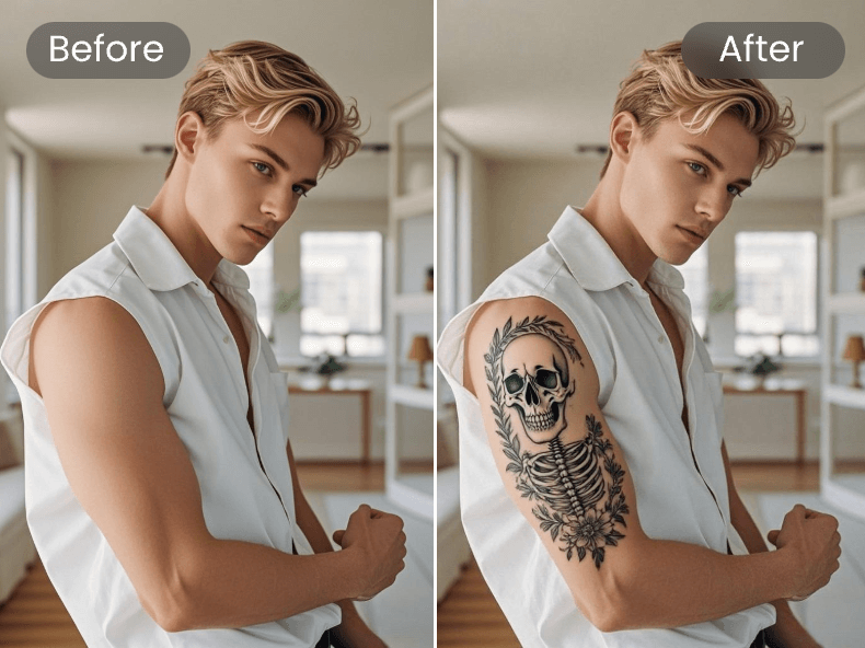 Simulateur de tatouage