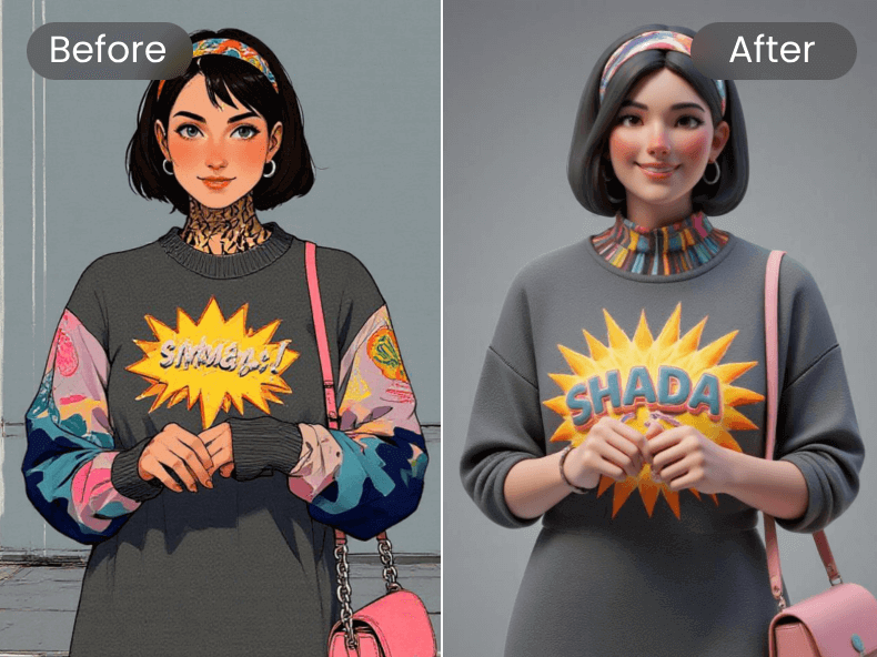 AI 2D to 3D Image Converter