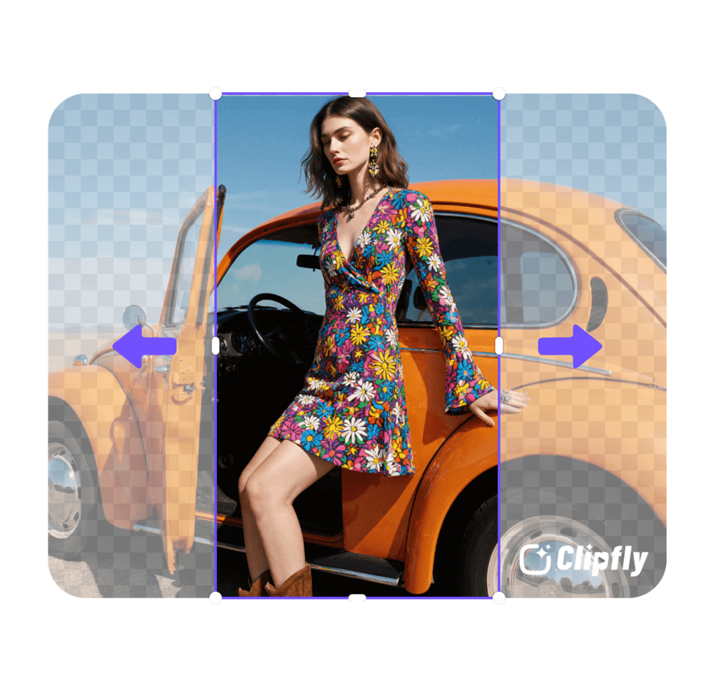 Free AI Image Extender - Expand & Uncrop Images with AI | Clipfly