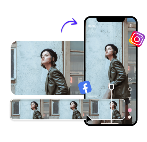 Online Reel Maker: Easily Create Scroll-Stopping FB & IG Reels | Clipfly