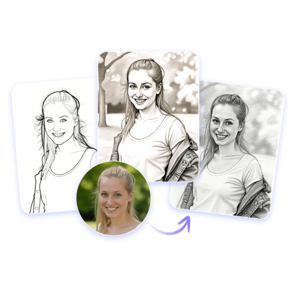 Turn Photo into Line Drawing Online for Free | Clipfly
