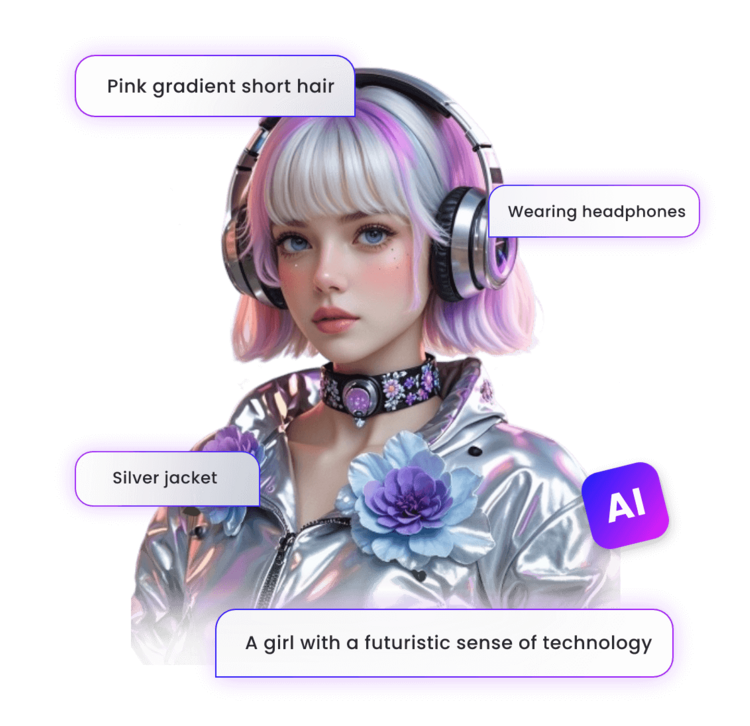 Free AI Girl Generator - Create AI Girl from Text & Image | Clipfly
