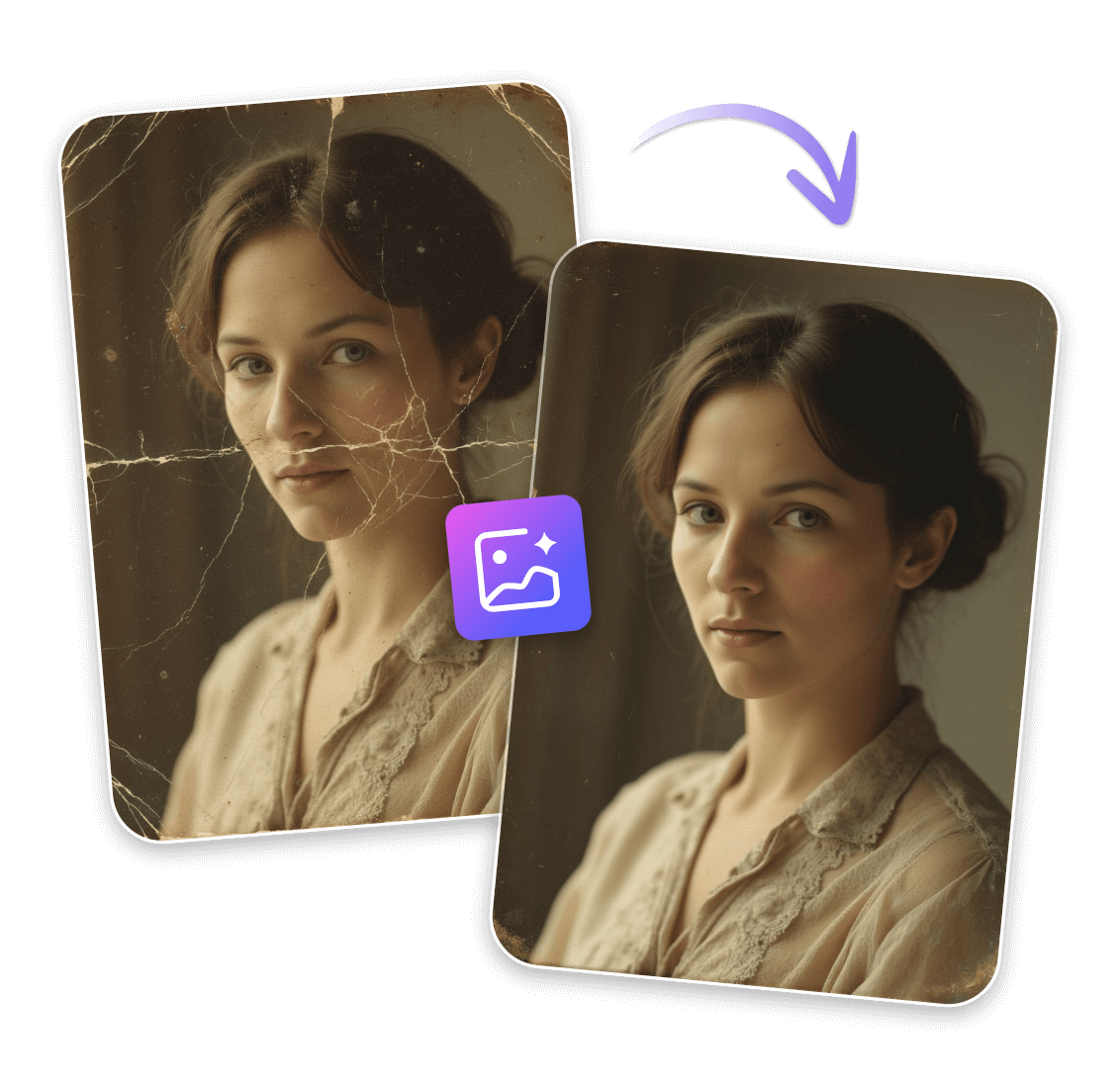 AI Easily Detects and Fixes Issues in Old Photos