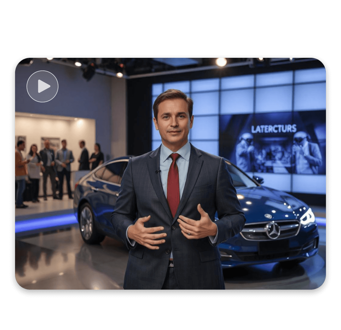 Make a car explainer video with clipfly product video voice generator