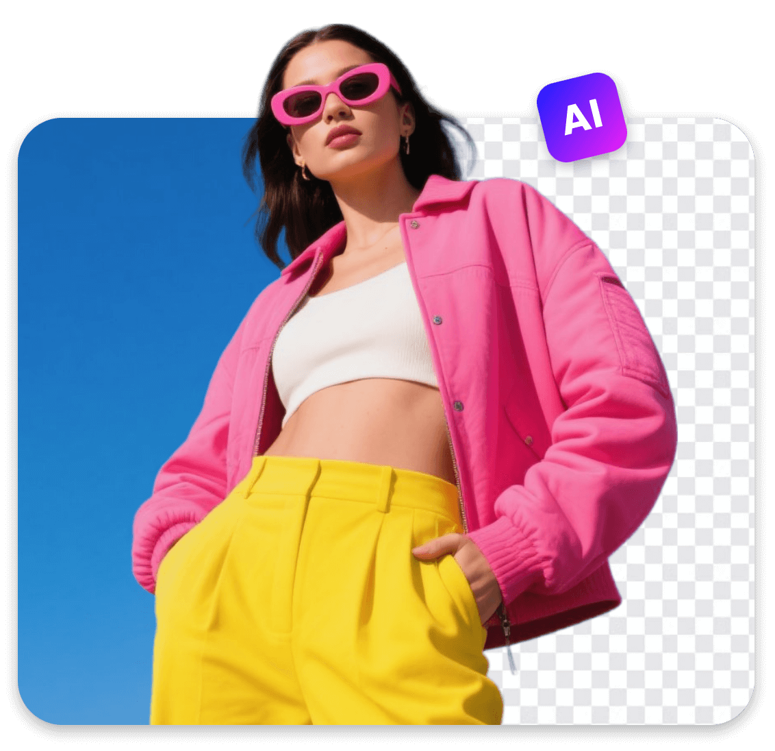 AI instant image background changer