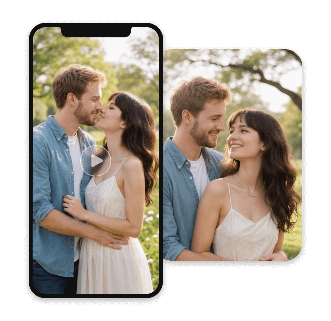 AI kissing video generator app