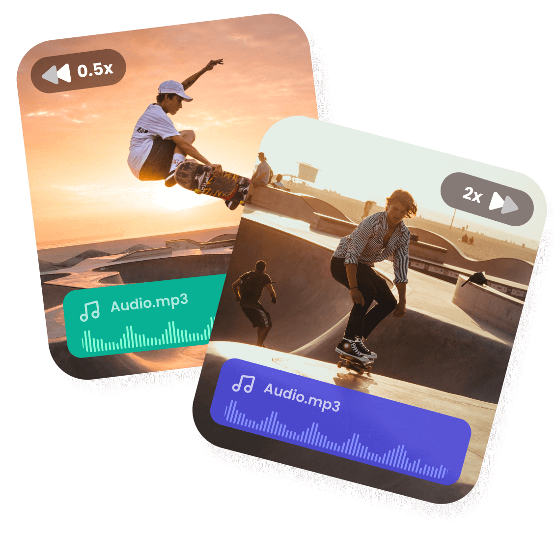 aplicar Speed Changer a Vídeo e Áudio