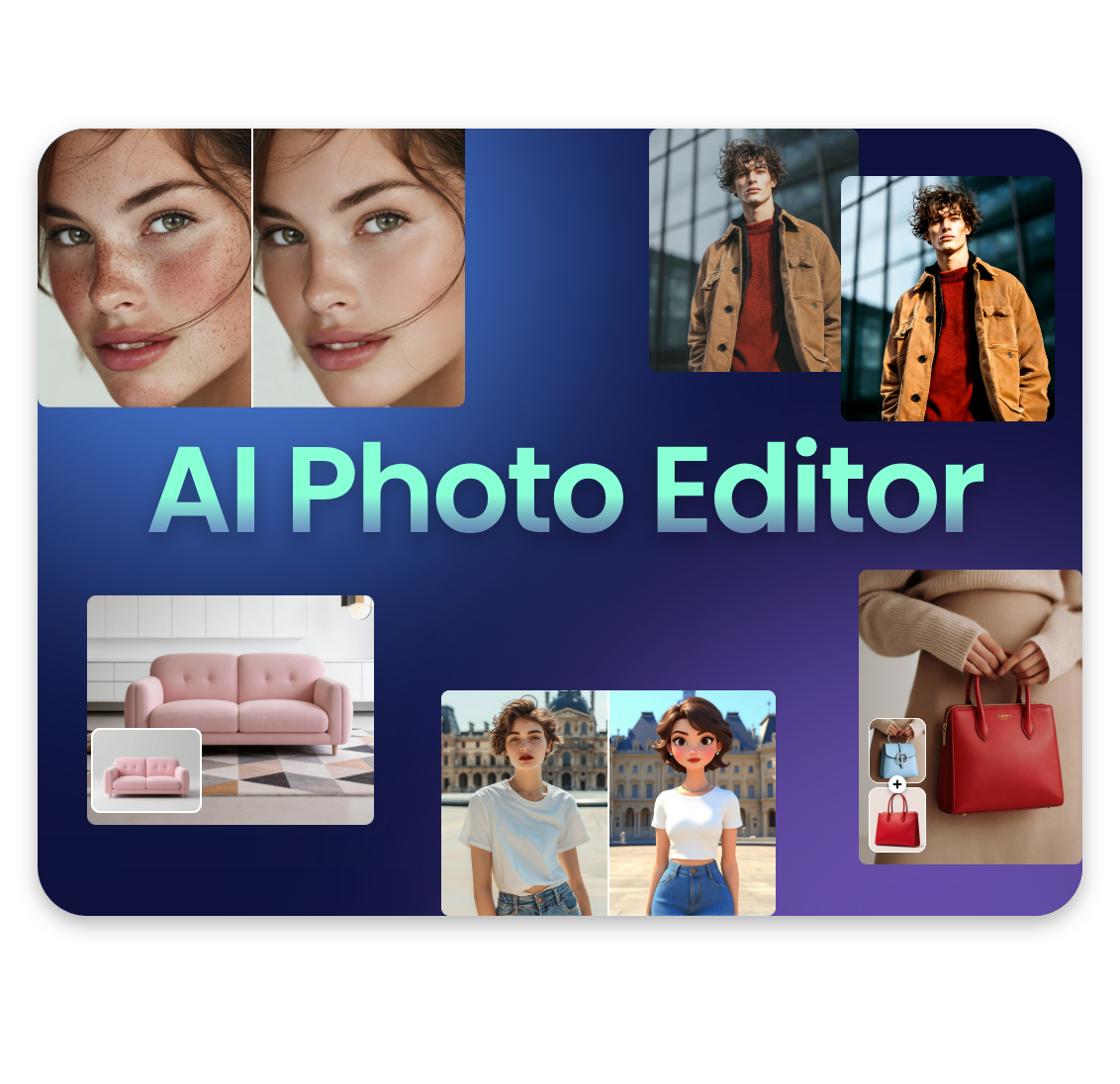 Clipfly AI photo editor effect