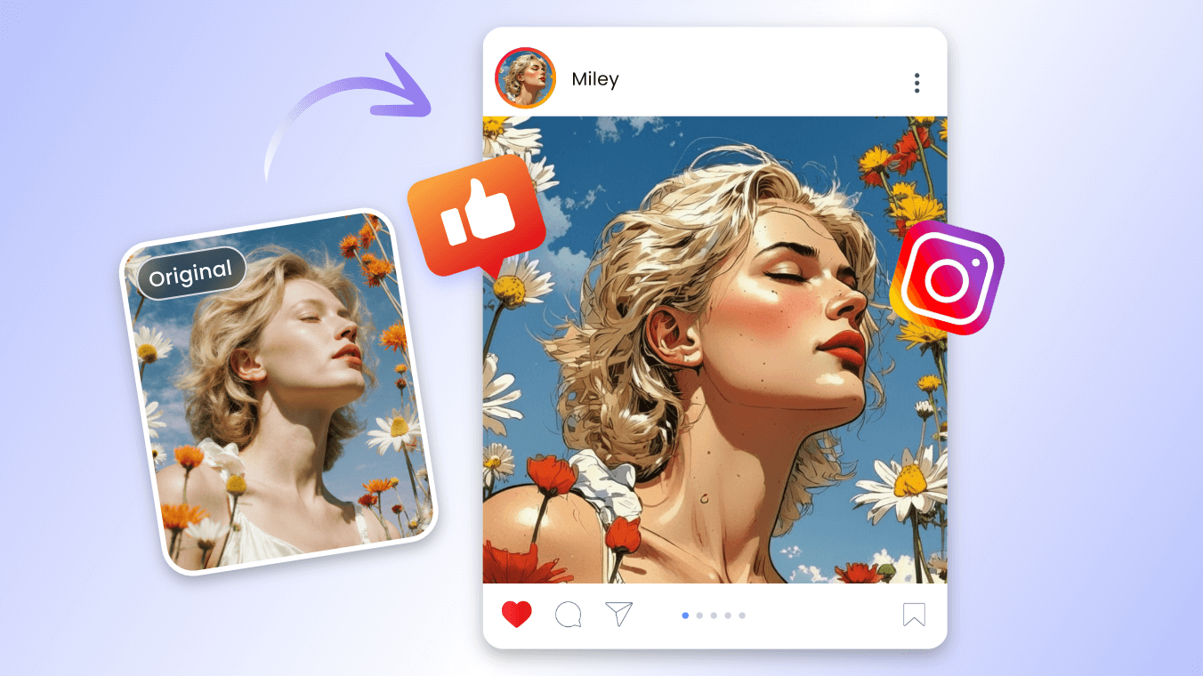 Clipfly ai style transfer for social media posts