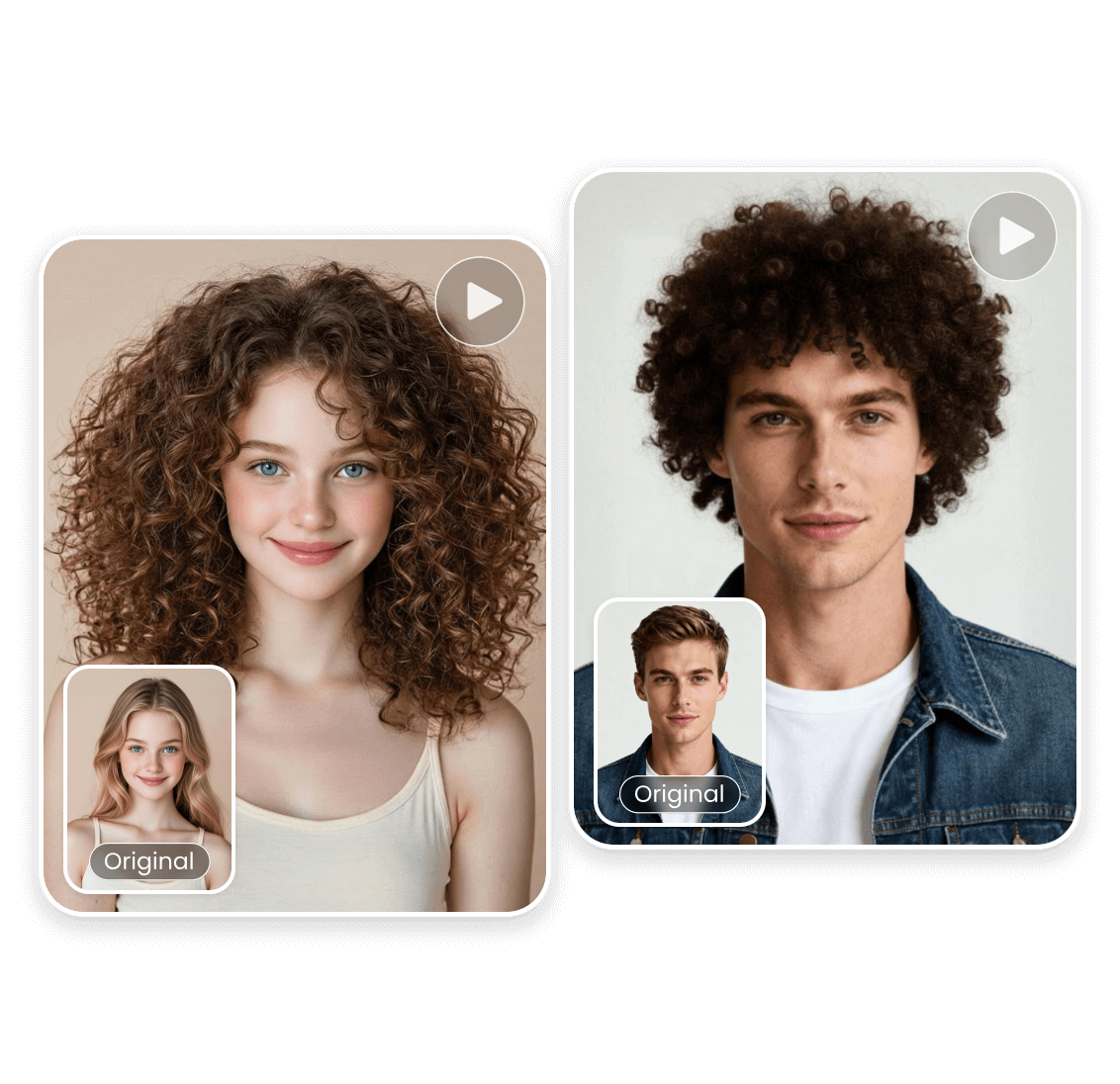 Clipfly online perm filter for guys and kids