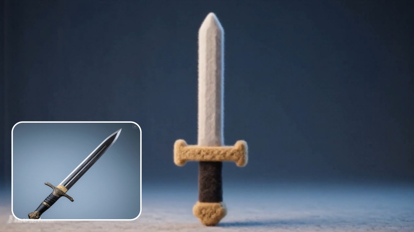 Converter uma espada no estilo do Minecraft