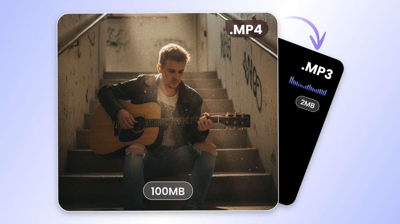 Convertir un gros fichier MP4 en MP3 pour libérer lespace de stockage