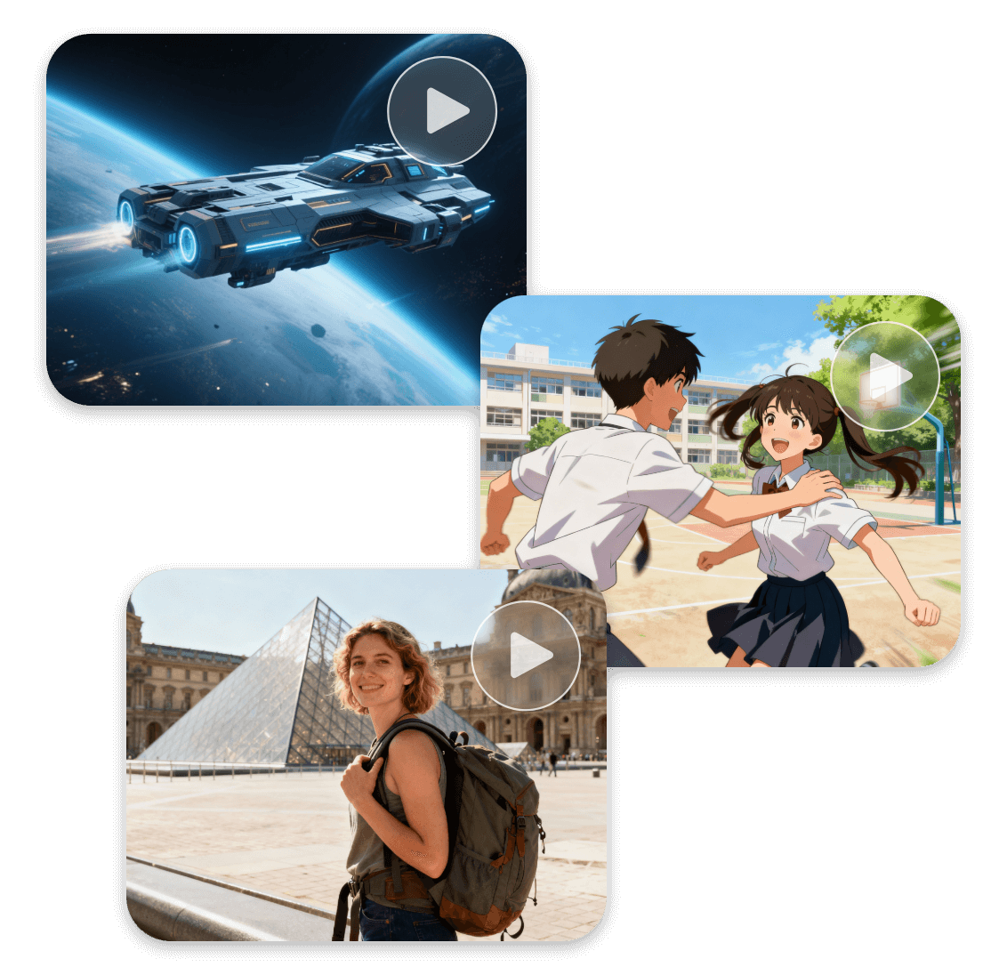 Kling AI video generator supports various styles like anime and realistic and more