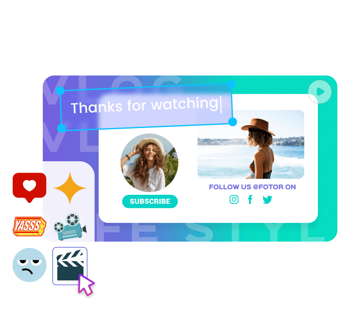 Make custom You Tube End Screens to boost views and engagement