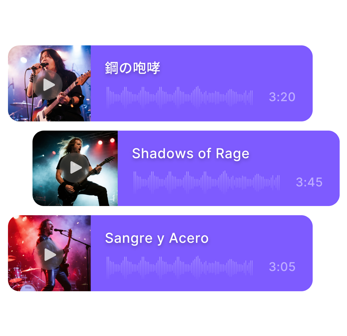 Multilingual AI Metal Music Maker
