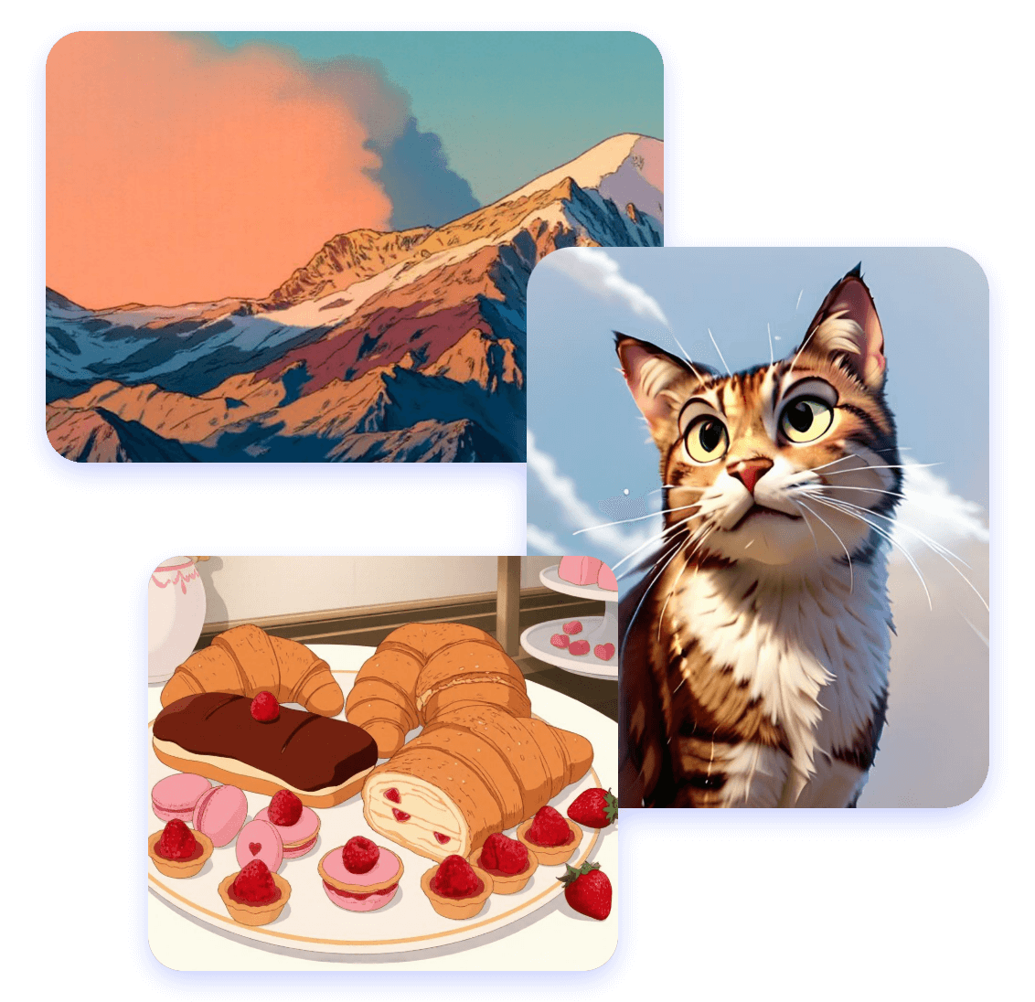 Landschaften und Tiere im Manga-Stil mit Clipfly umwandeln