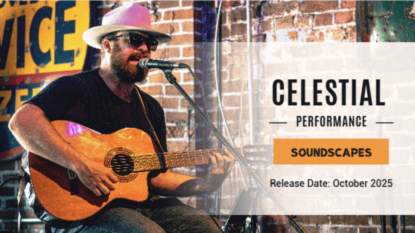 A music promo video for an old male artist