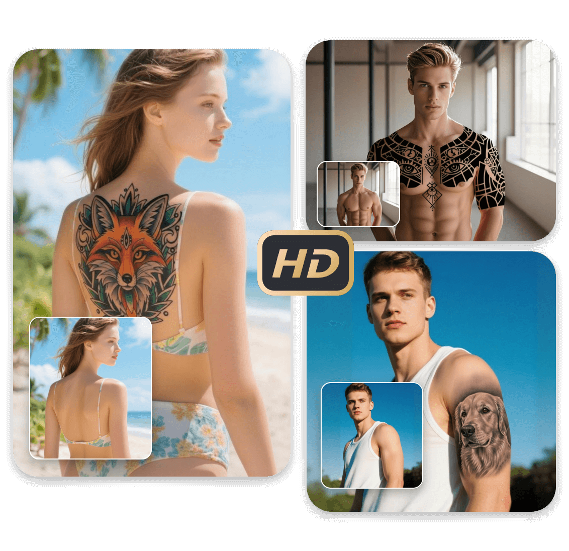 Essayer n'importe quel motif où vous le souhaitez