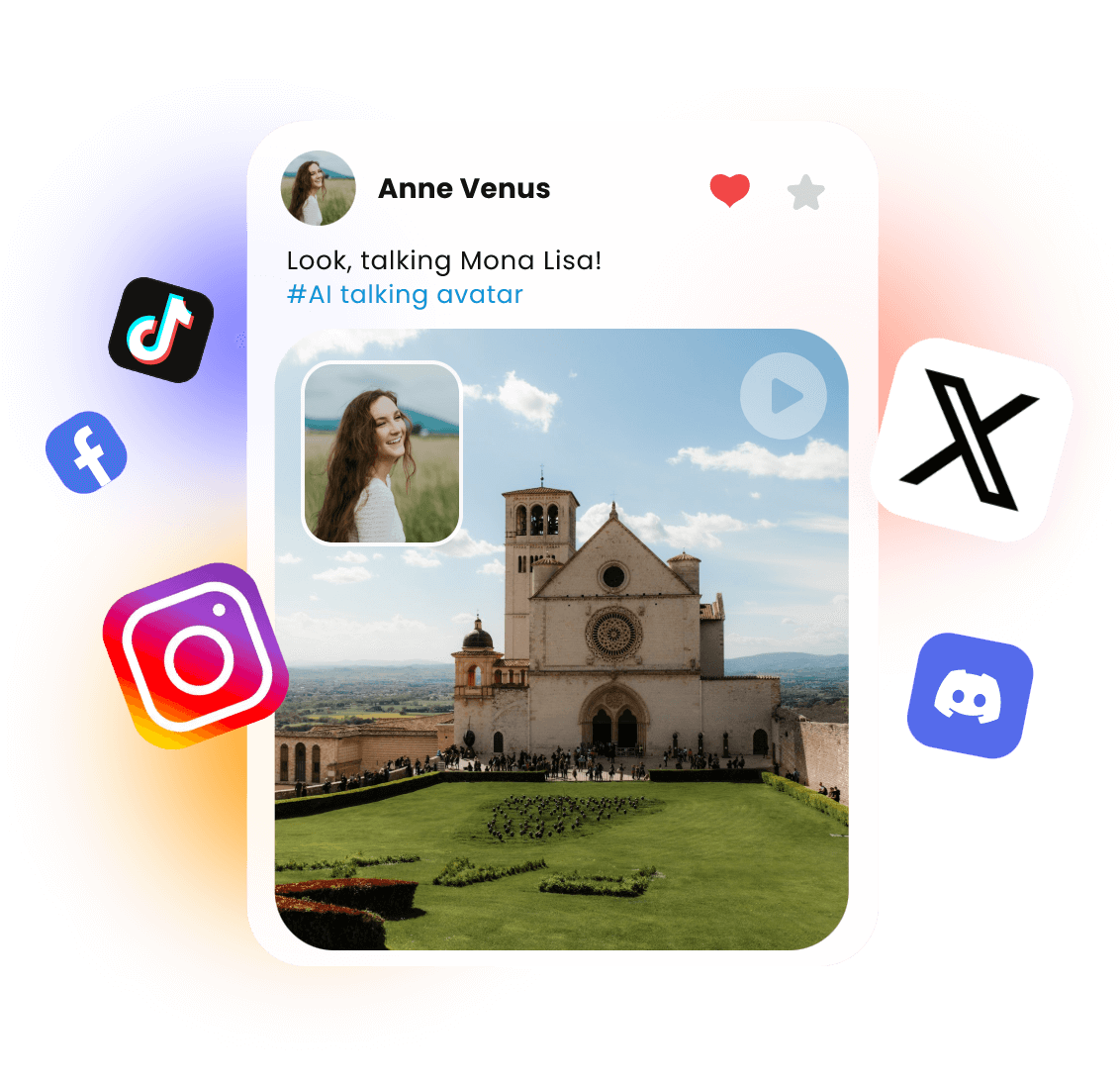 Add image to youtube ins tiktok video and more
