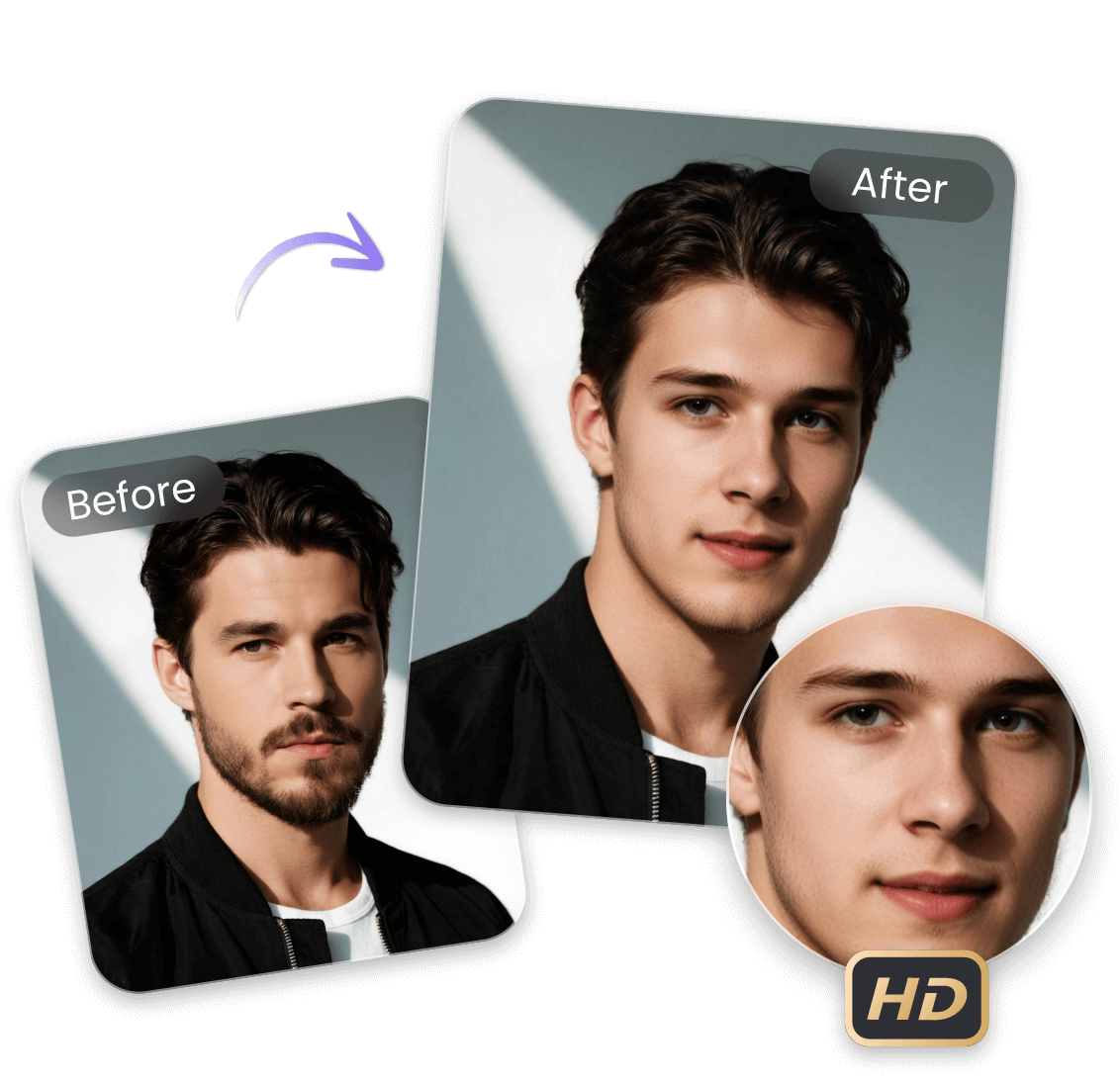 Add more detail when you swap the face