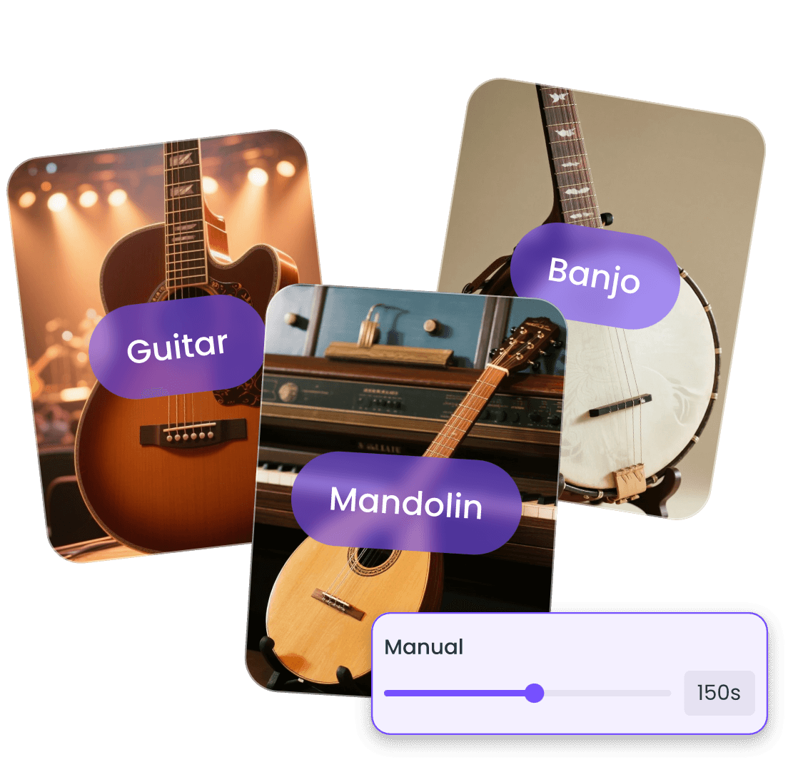 Add sounds of different instruments to express mood in your country songs