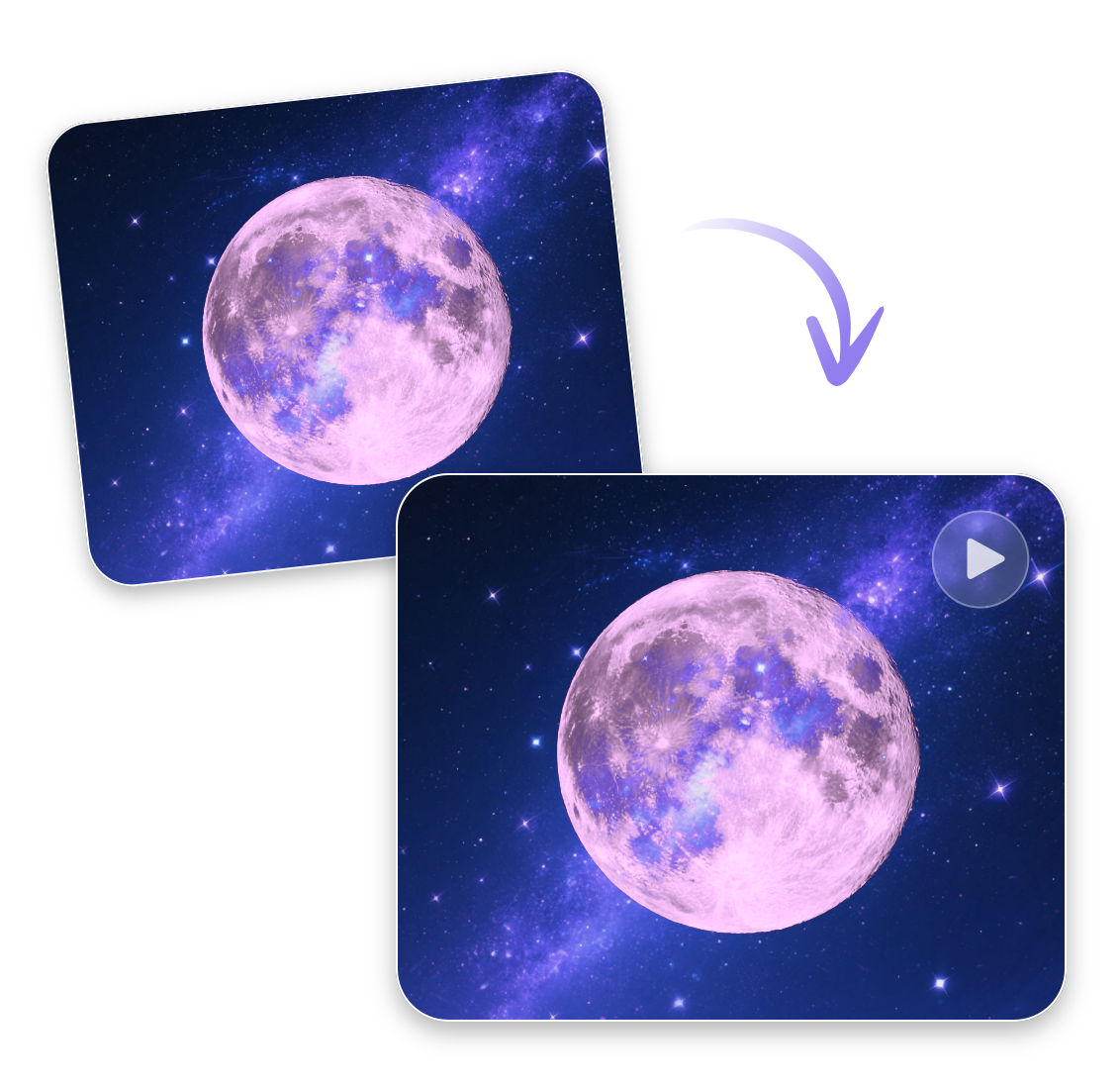 AIでワンクリック！自然なバースデームーンを生成