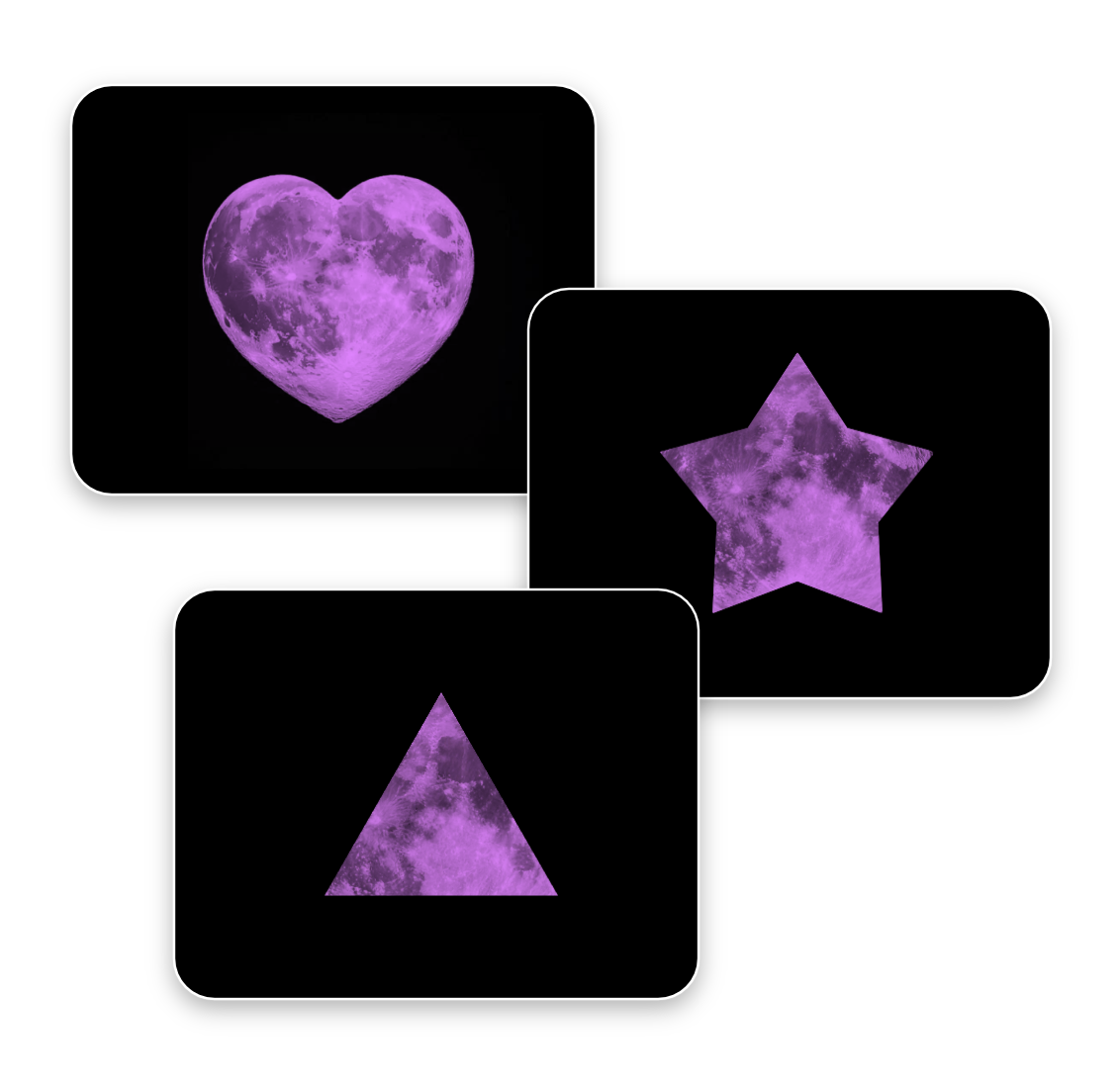 バースデーカラームーンをカスタマイズ