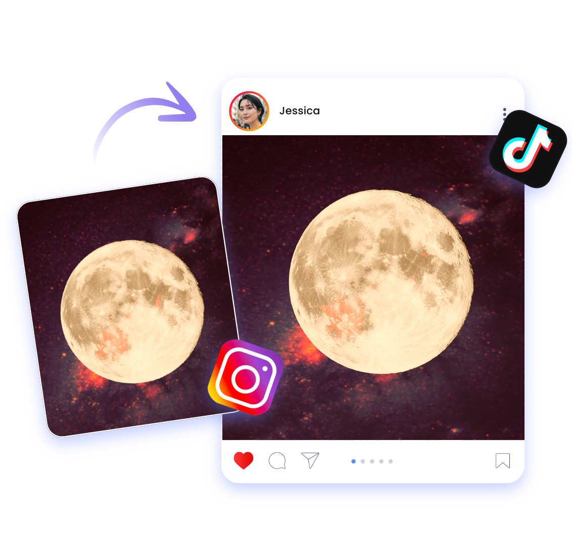 SNSでシェア！自分のバースデームーンを分析