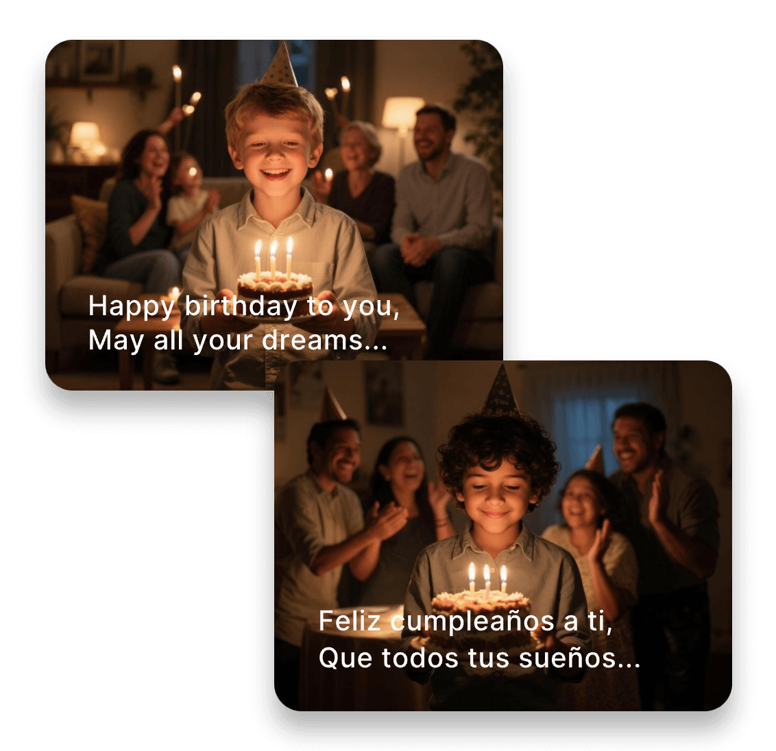 Clipfly ai birthday song generator supports multilingual lyrics and vocals