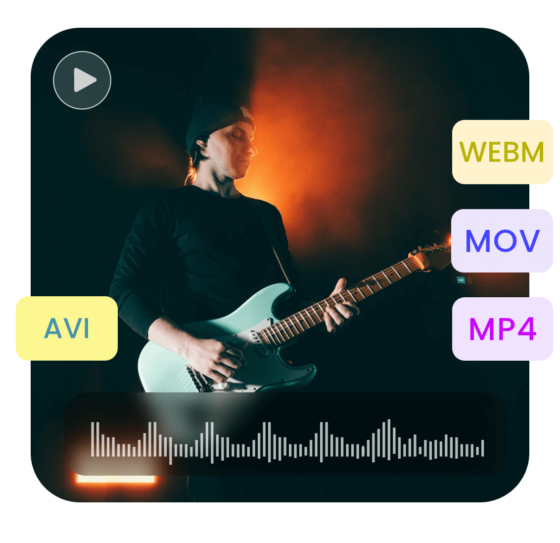 Clipfly ermoeglicht das Hochladen von Audiodateien in den Video-Audio-Booster